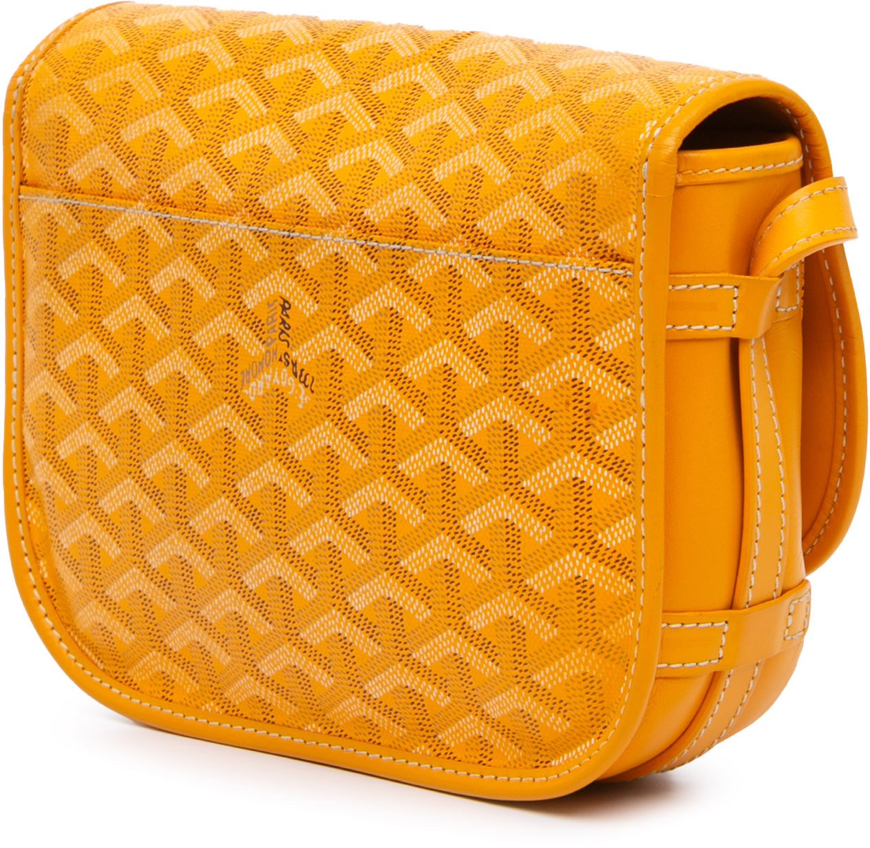 Goyard Goyardine Belvedere PM Geel