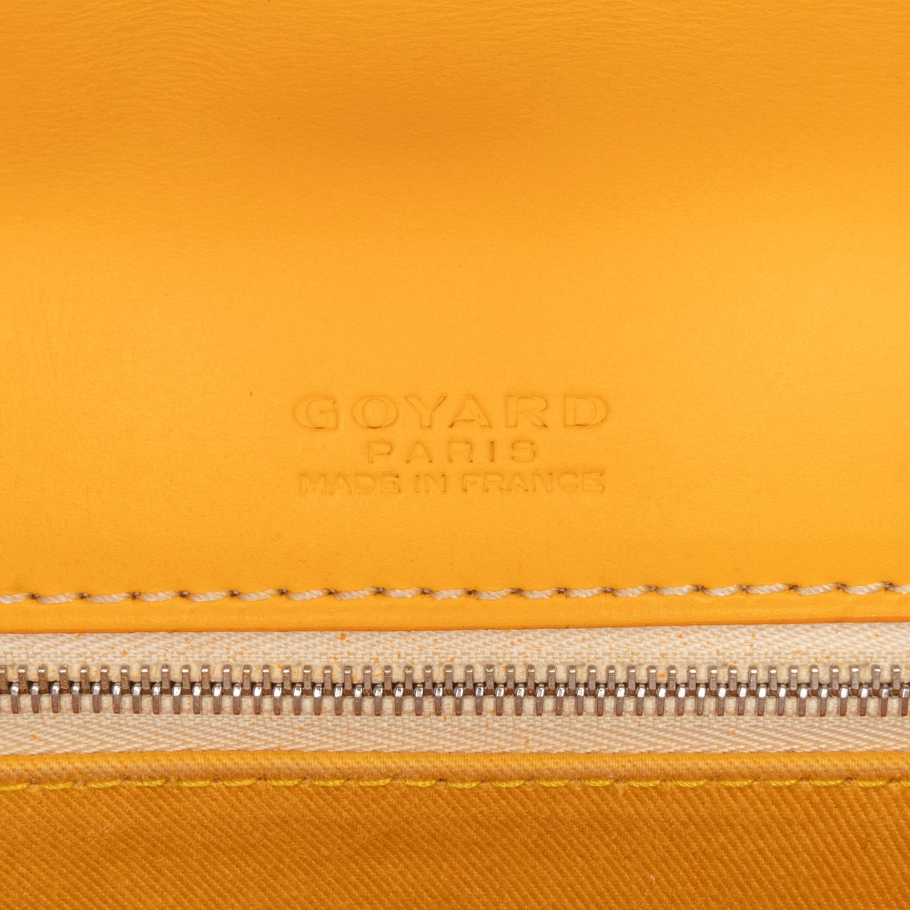 Goyard Goyardine Belvedere PM Geel
