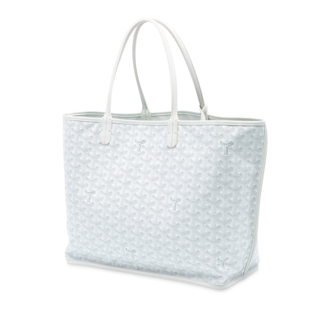 Goyard Goyardine Reversible Anjou PM Wit
