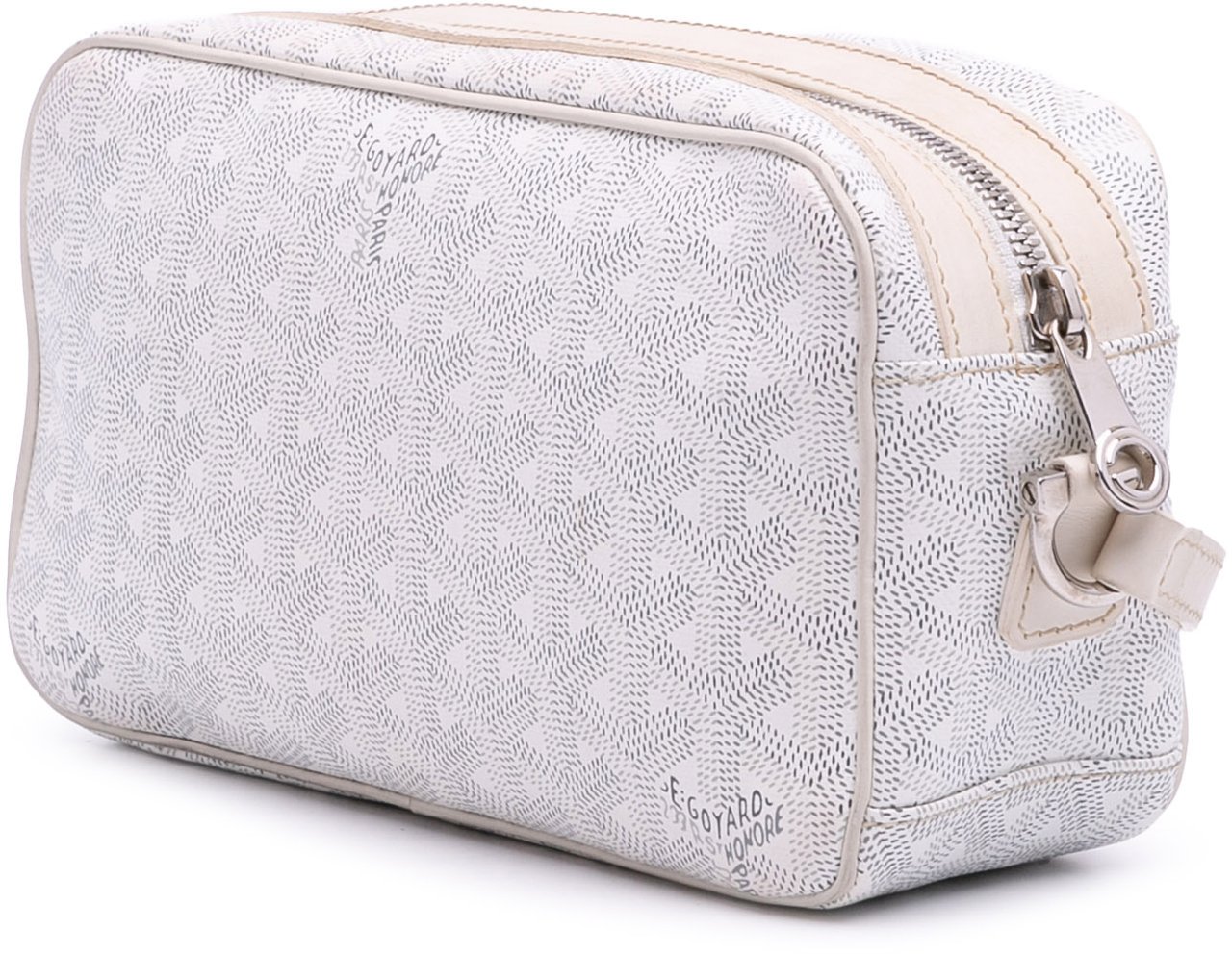 Goyard Goyardine Cap Vert Crossbody Wit