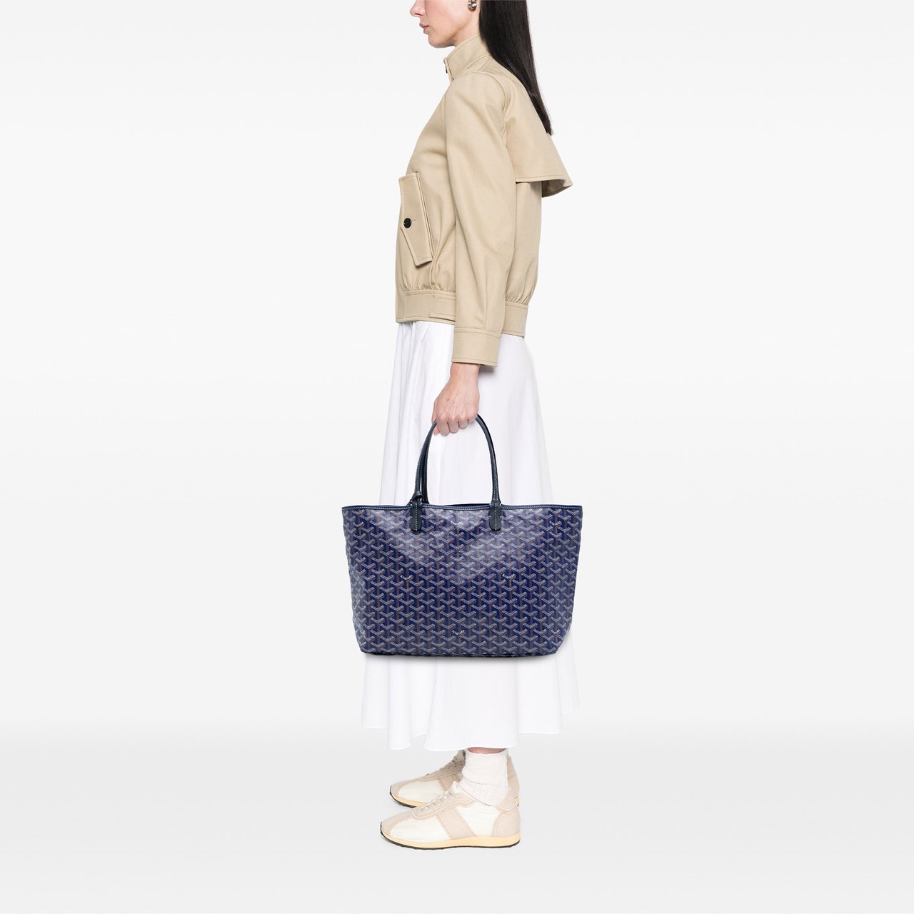 Goyard Goyardine Saint Louis PM Blauw