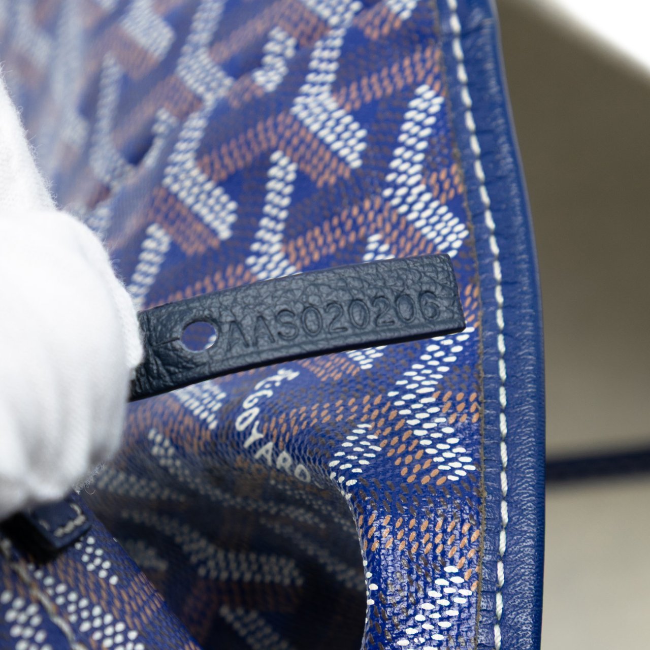 Goyard Goyardine Saint Louis PM Blauw