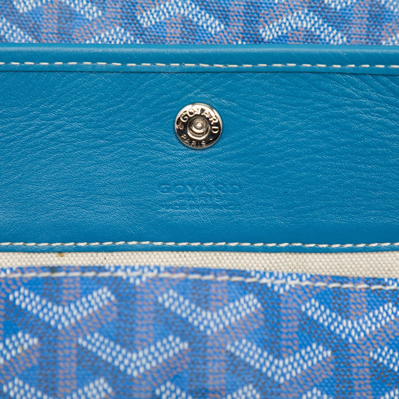Goyard Goyardine Saint Louis GM Blauw