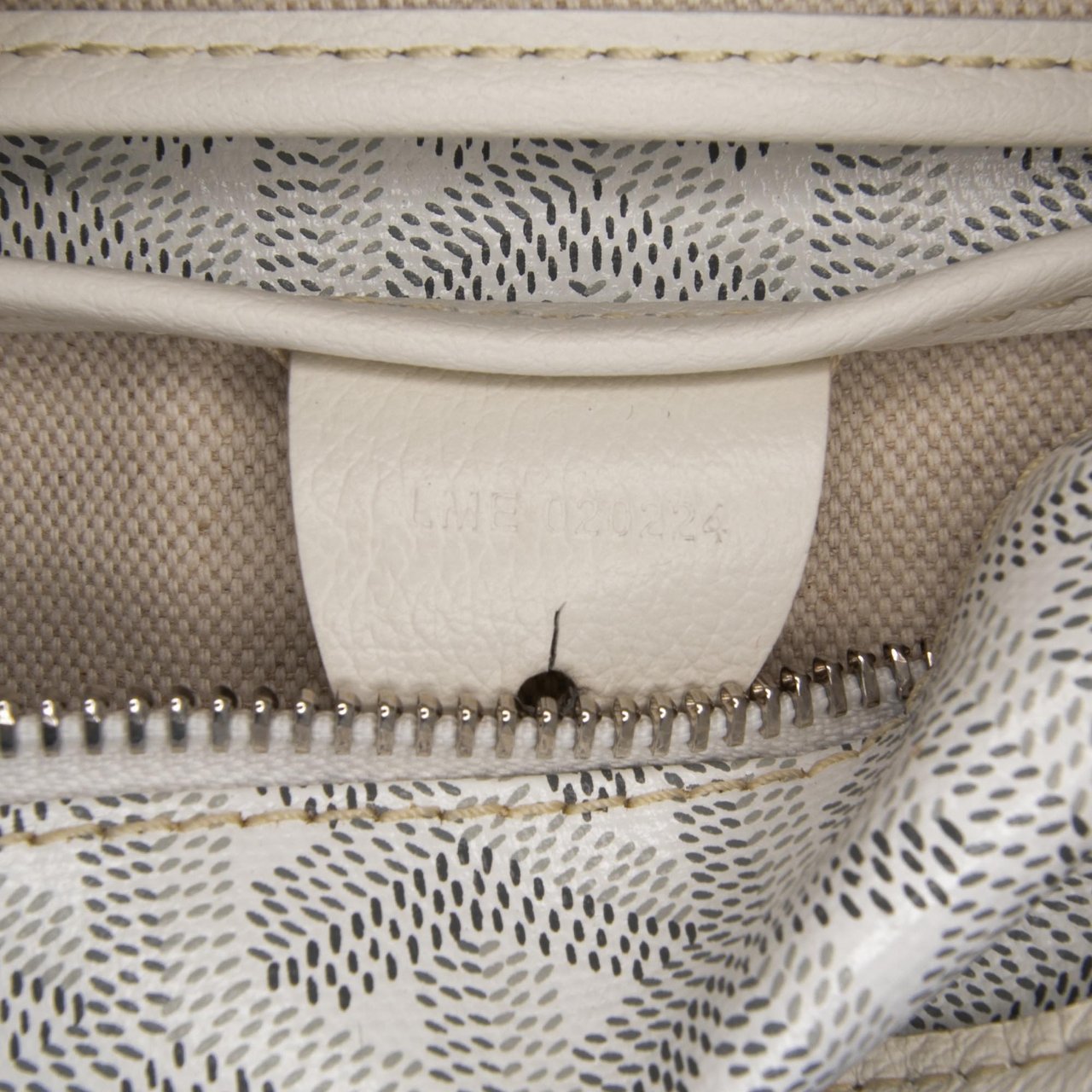 Goyard Goyardine Artois MM Wit