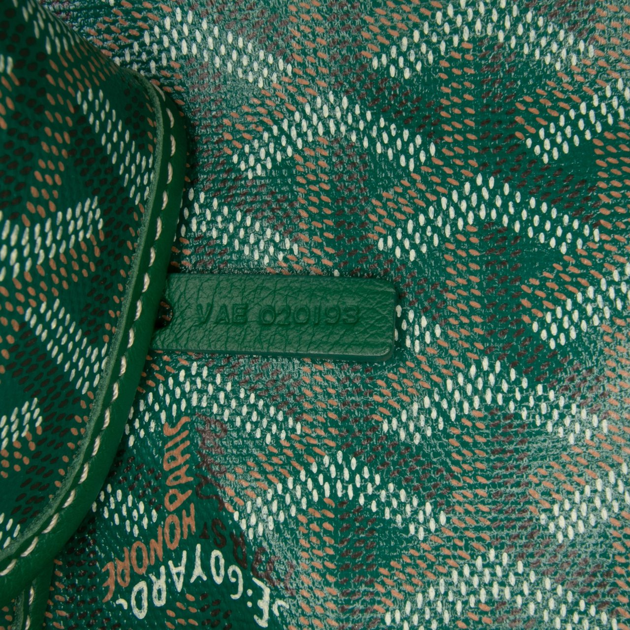 Goyard Goyardine Saint Louis PM Groen