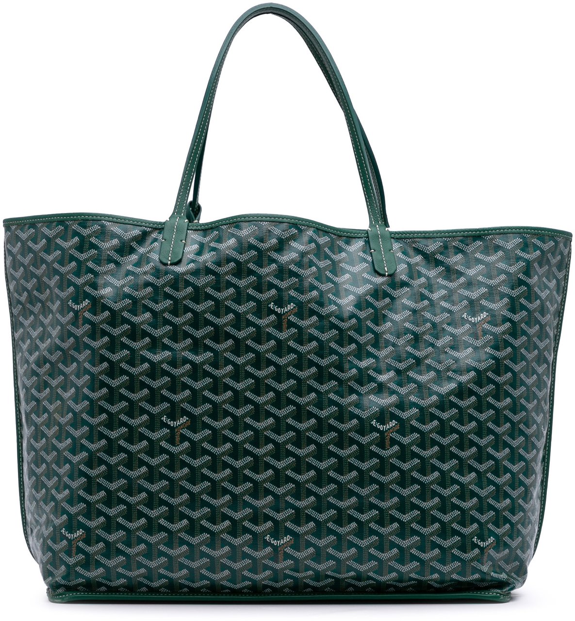 Goyard Goyardine Reversible Anjou GM Groen