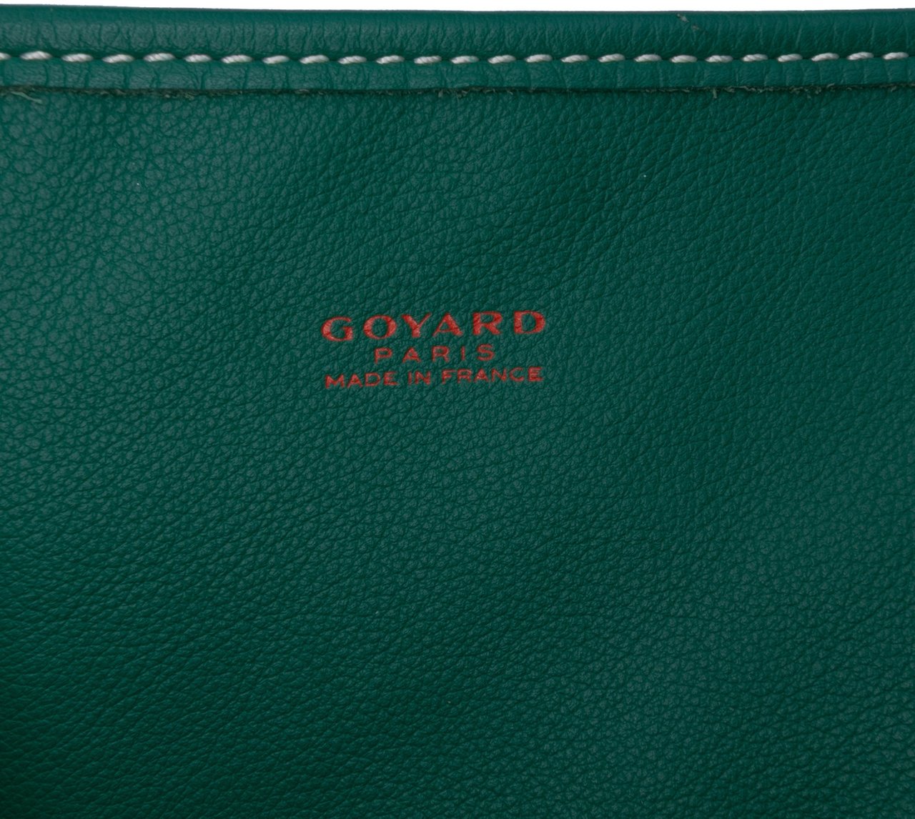 Goyard Goyardine Reversible Anjou GM Groen