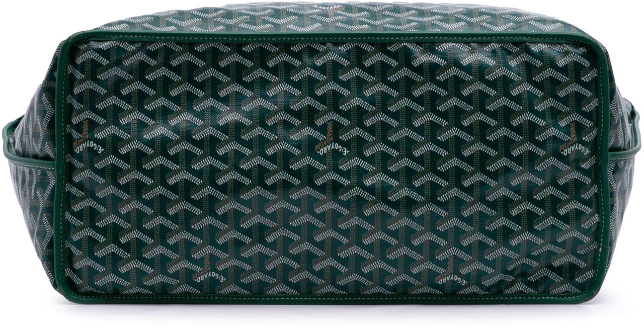 Goyard Goyardine Reversible Anjou GM Groen