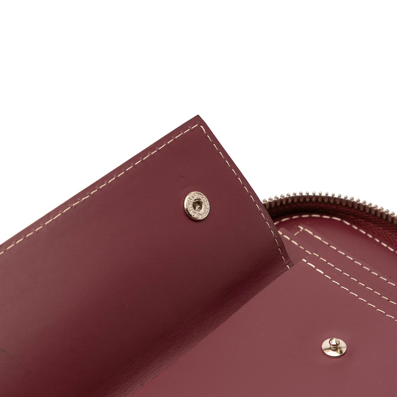 Goyard Goyardine Opera Travel Wallet Rood