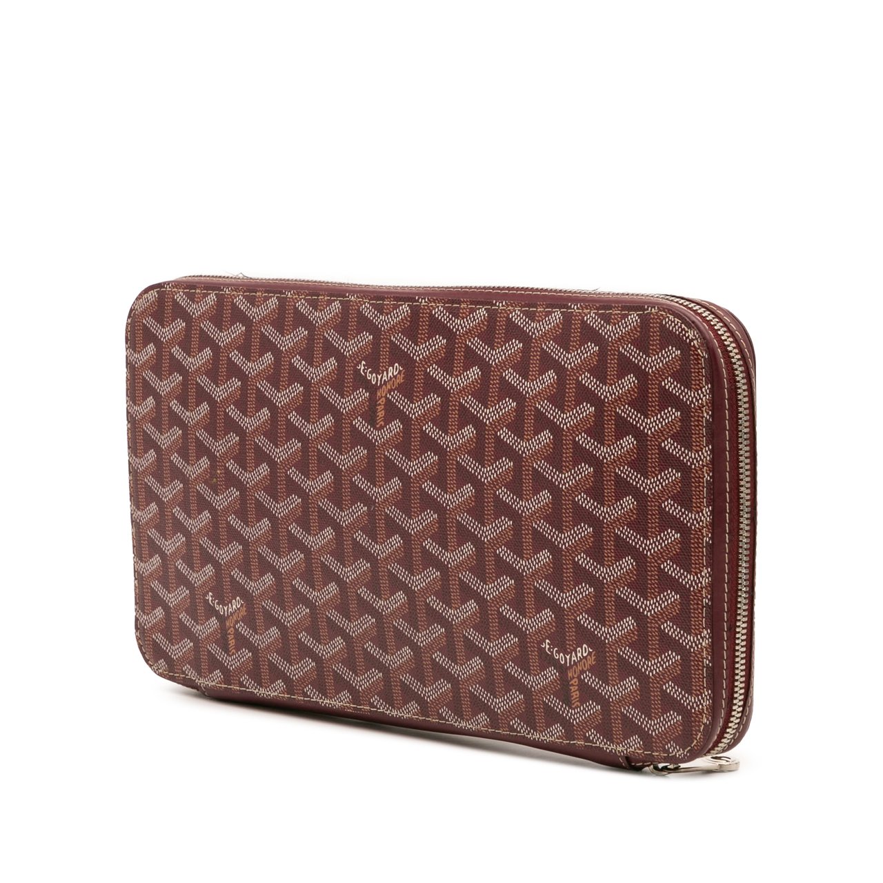 Goyard Goyardine Opera Travel Wallet Rood