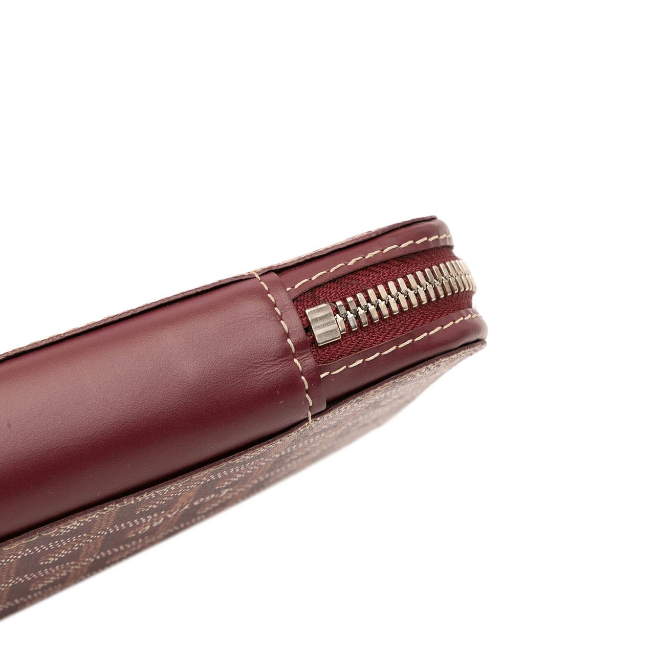 Goyard Goyardine Opera Travel Wallet Rood