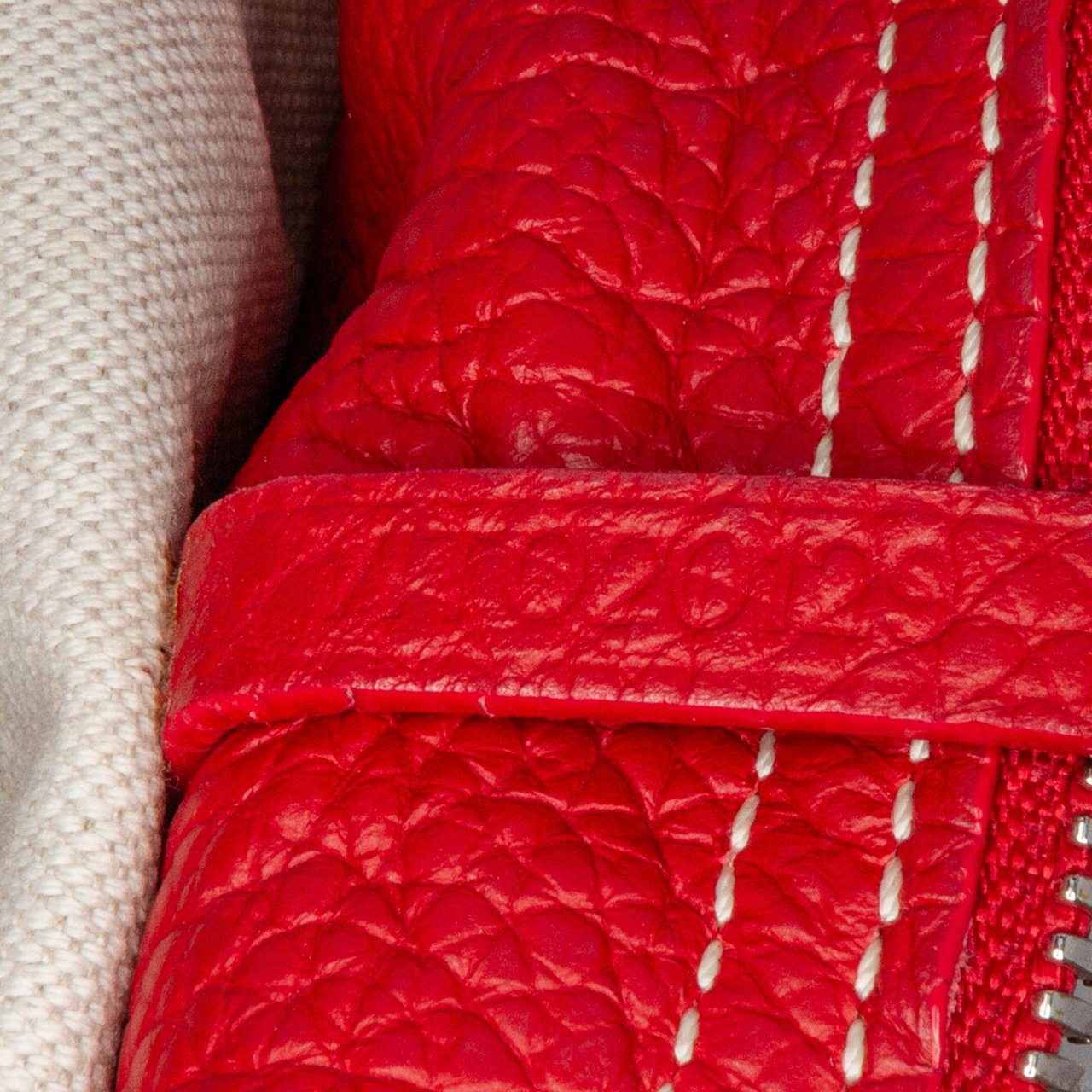 Goyard Goyardine Sac Hardy Pet Carrier PM Rood