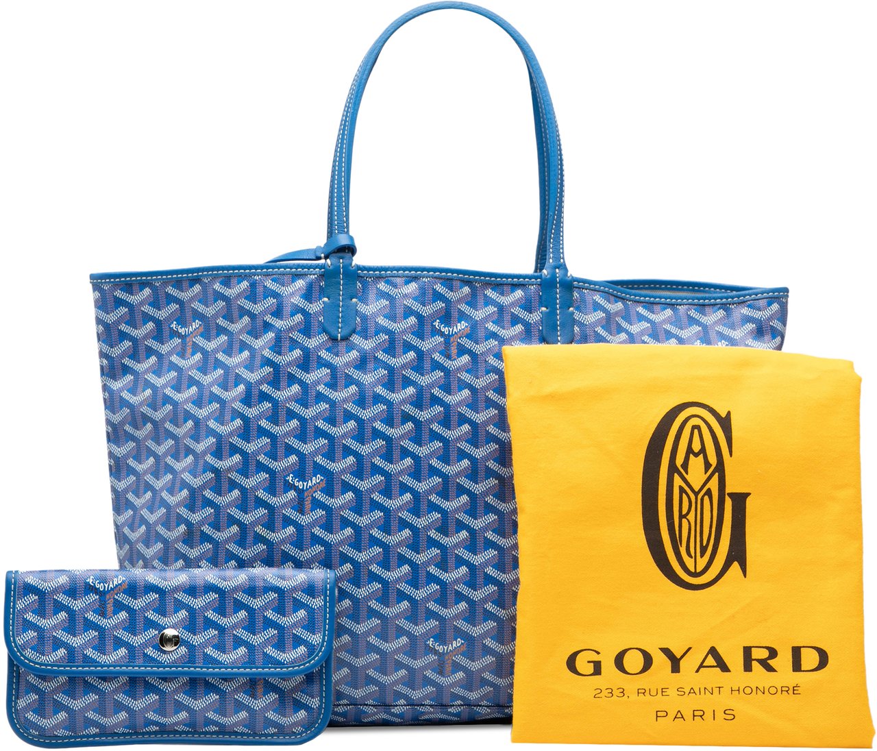 Goyard Goyardine Saint Louis PM Blauw