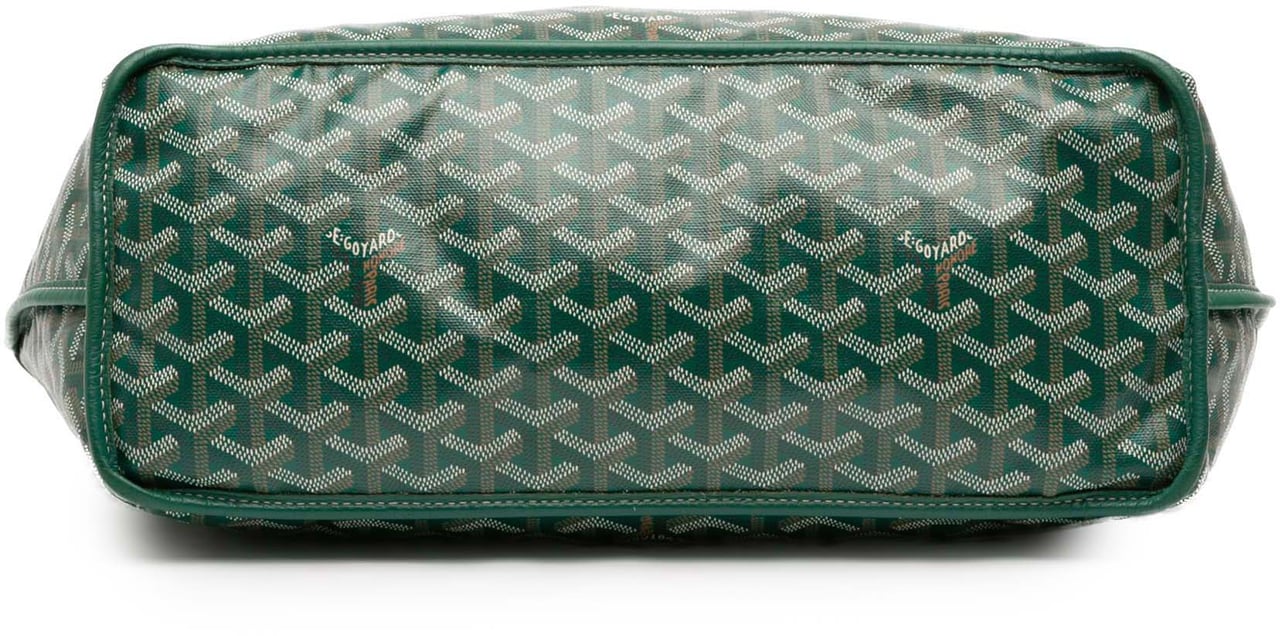 Goyard Goyardine Reversible Anjou PM Groen