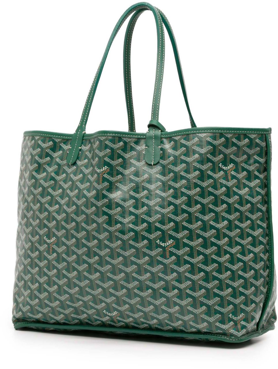Goyard Goyardine Reversible Anjou PM Groen