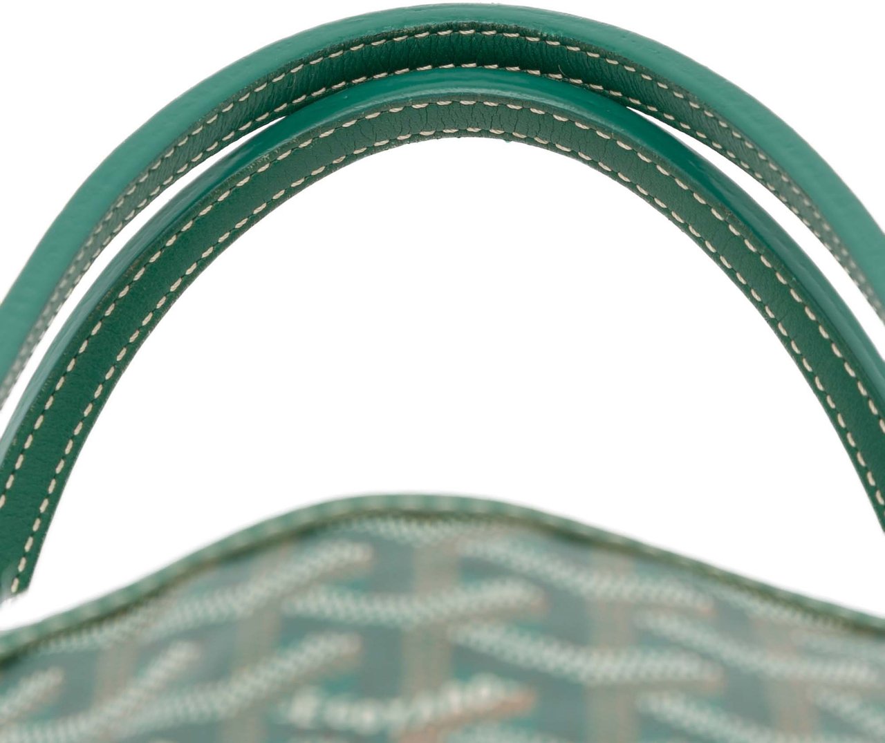 Goyard Goyardine Reversible Anjou PM Groen