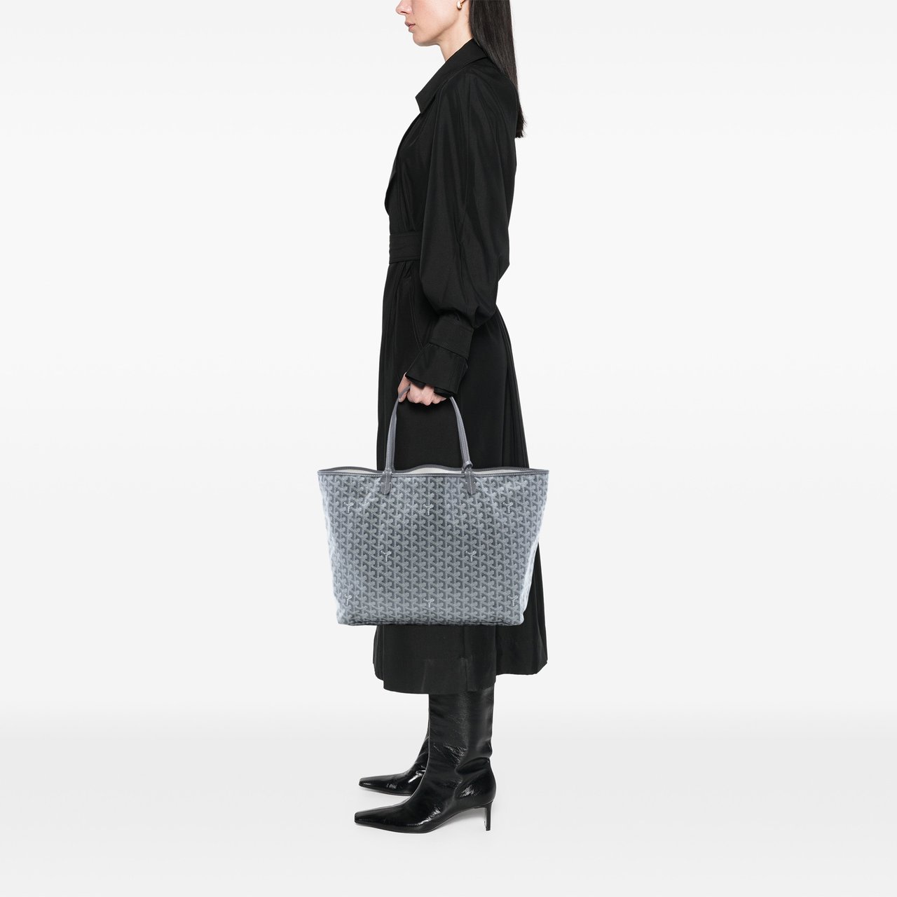 Goyard Goyardine Saint Louis GM Grijs