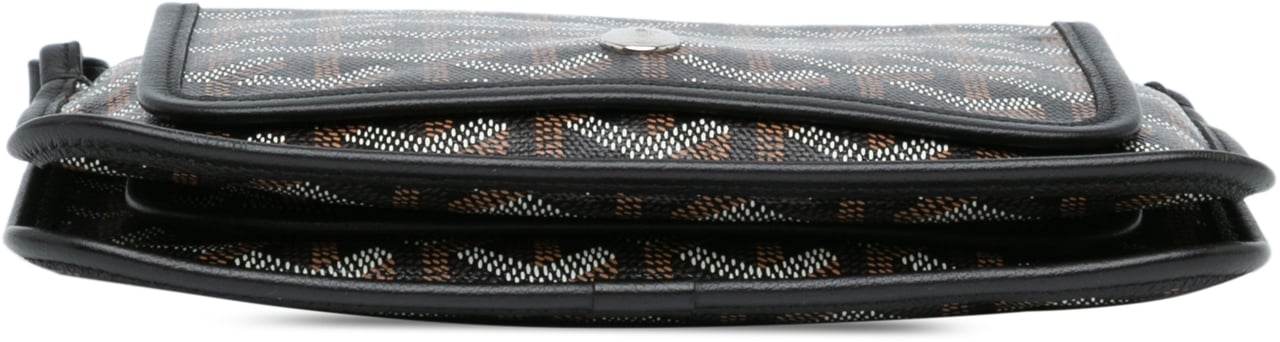 Goyard Goyardine Plumet Pocket Wallet Zwart