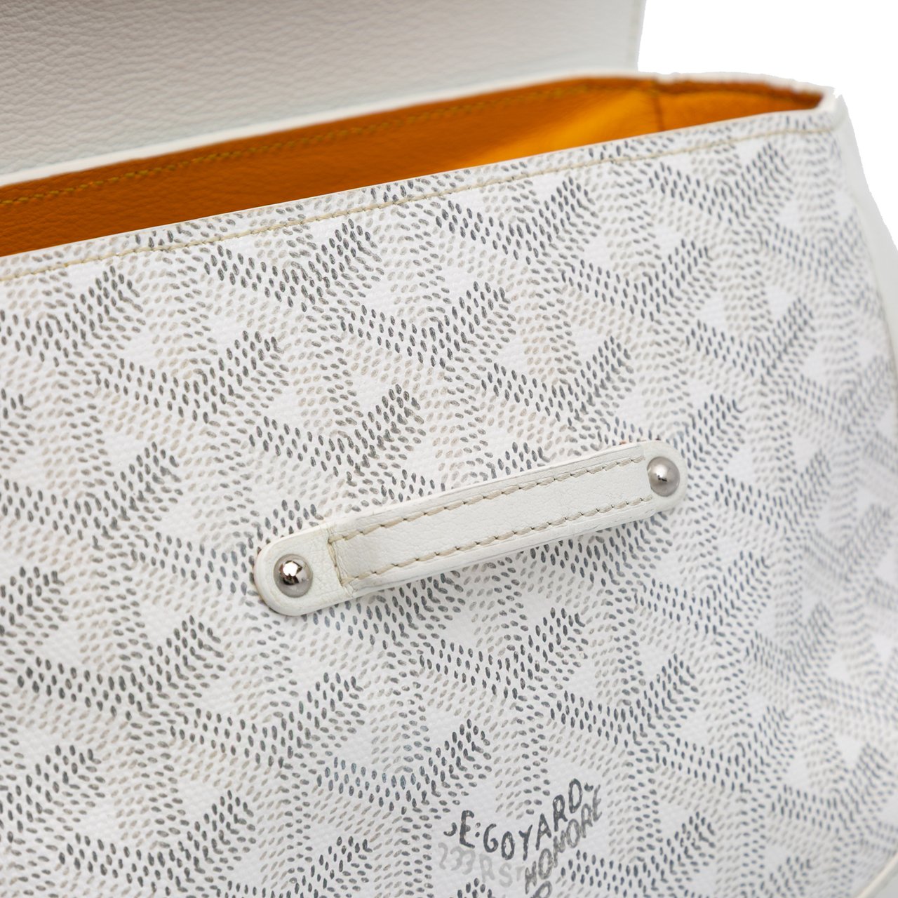 Goyard Mini Goyardine Saigon Souple Wit