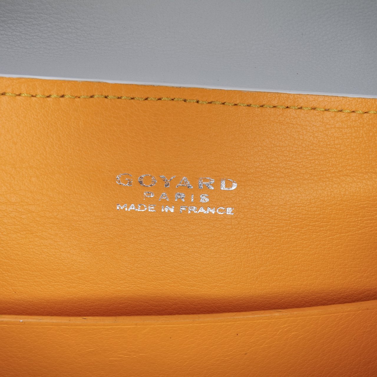 Goyard Mini Goyardine Saigon Souple Wit