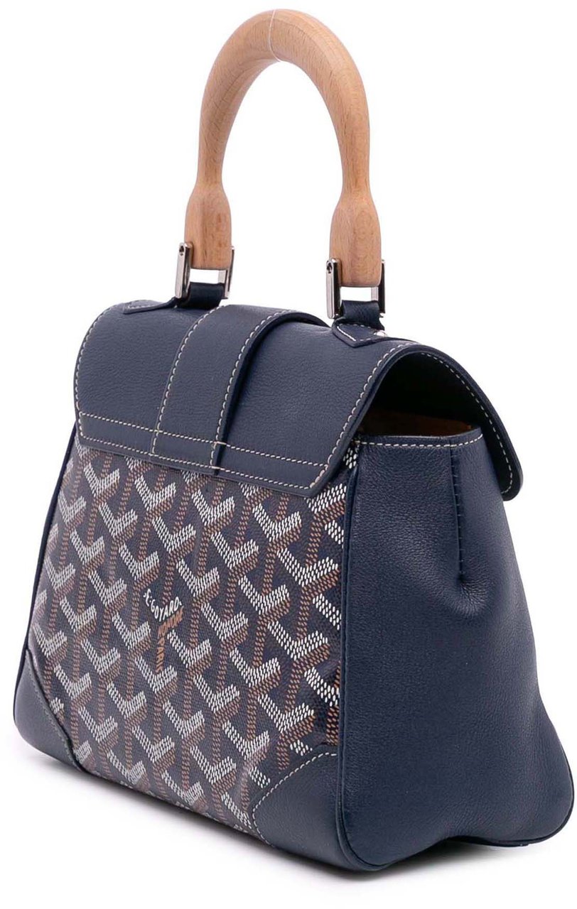 Goyard Mini Goyardine Saigon Souple Blauw