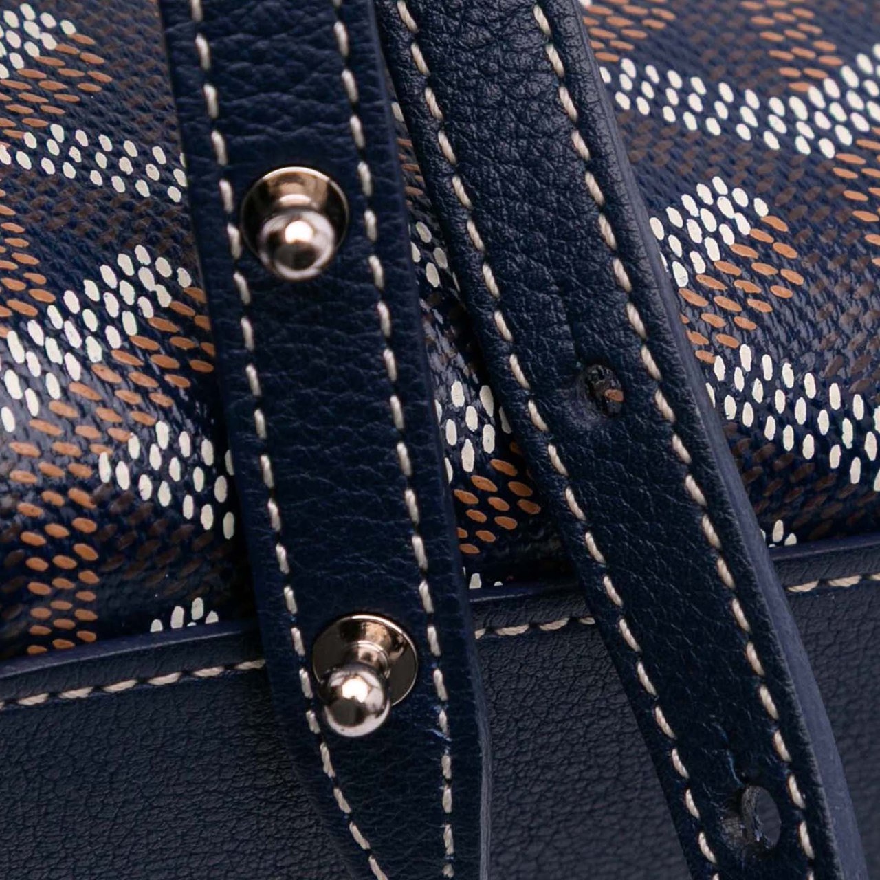 Goyard Mini Goyardine Saigon Souple Blauw