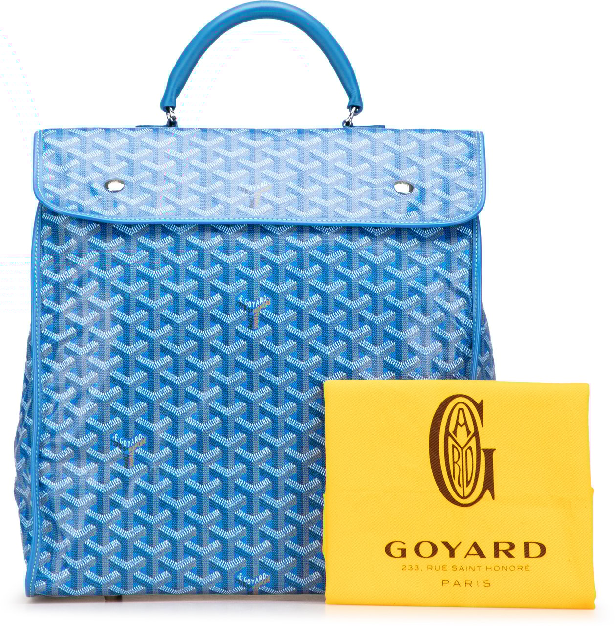 Goyard Goyardine Saint Leger Backpack Blauw