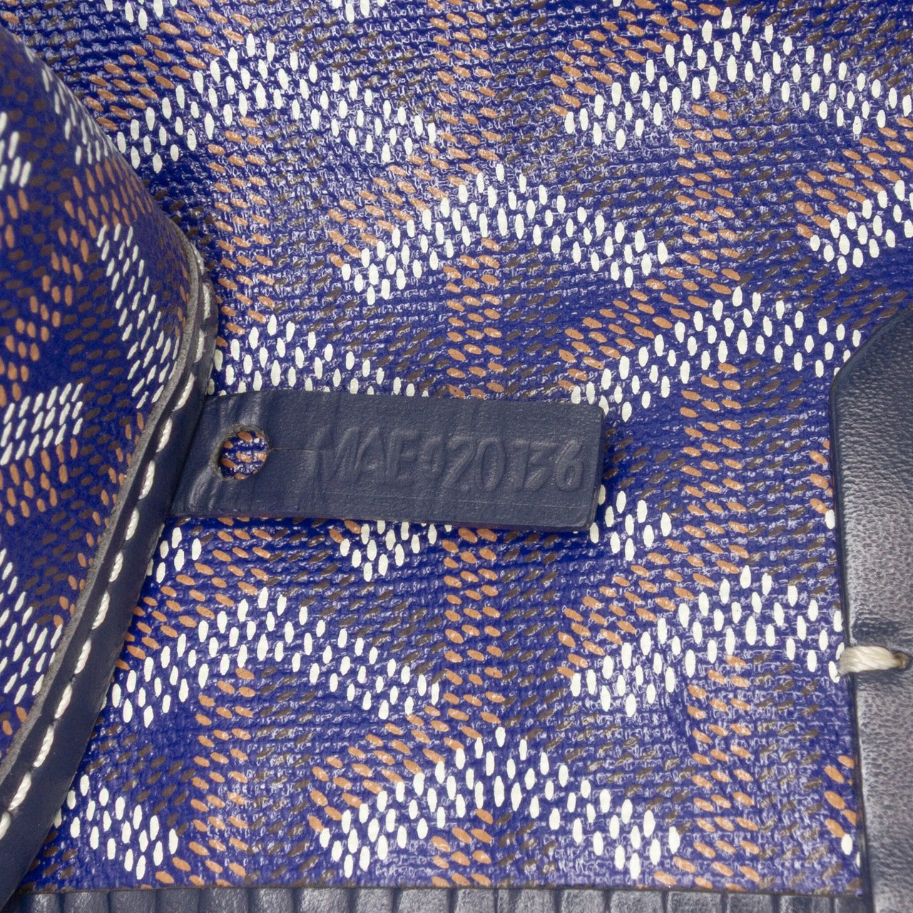 Goyard Goyardine Saint Louis PM Blauw
