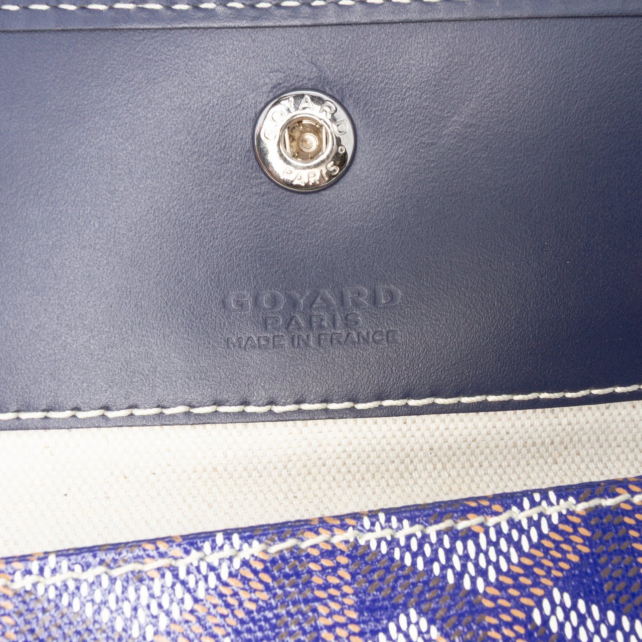 Goyard Goyardine Saint Louis PM Blauw