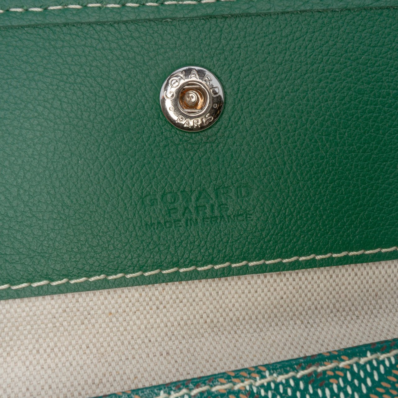 Goyard Goyardine Saint Louis PM Groen