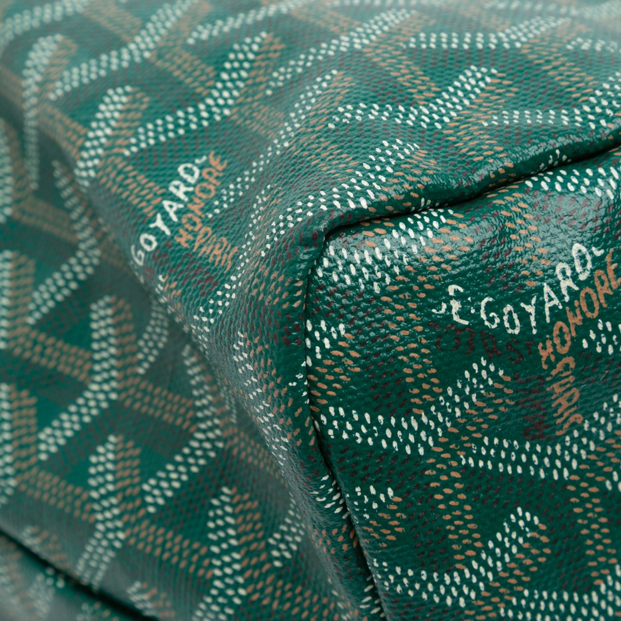 Goyard Goyardine Saint Louis PM Groen
