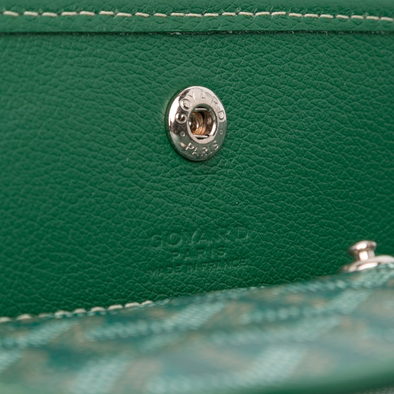 Goyard Goyardine Saint Louis PM Groen