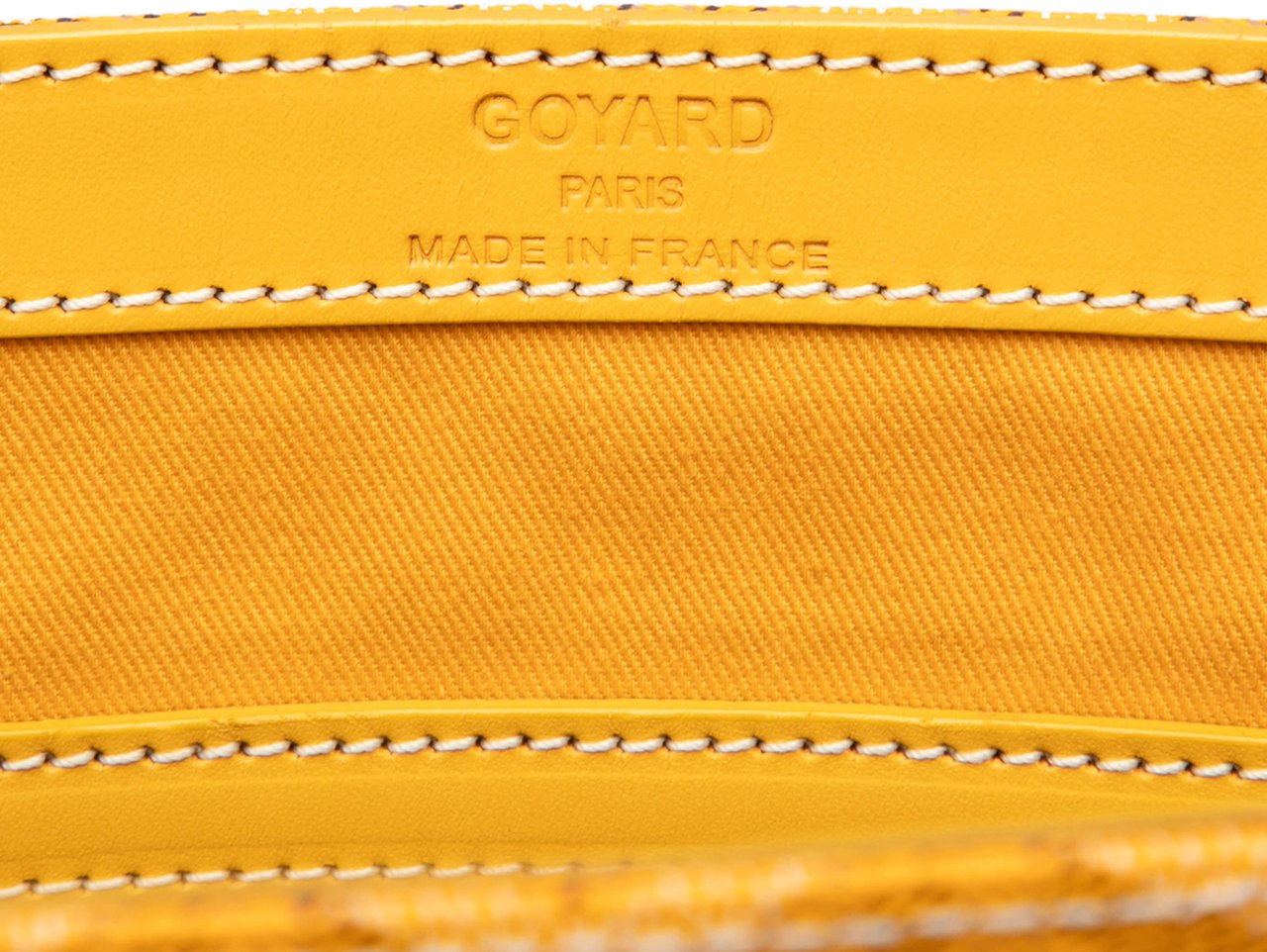 Goyard Goyardine Comores Tote GM Geel