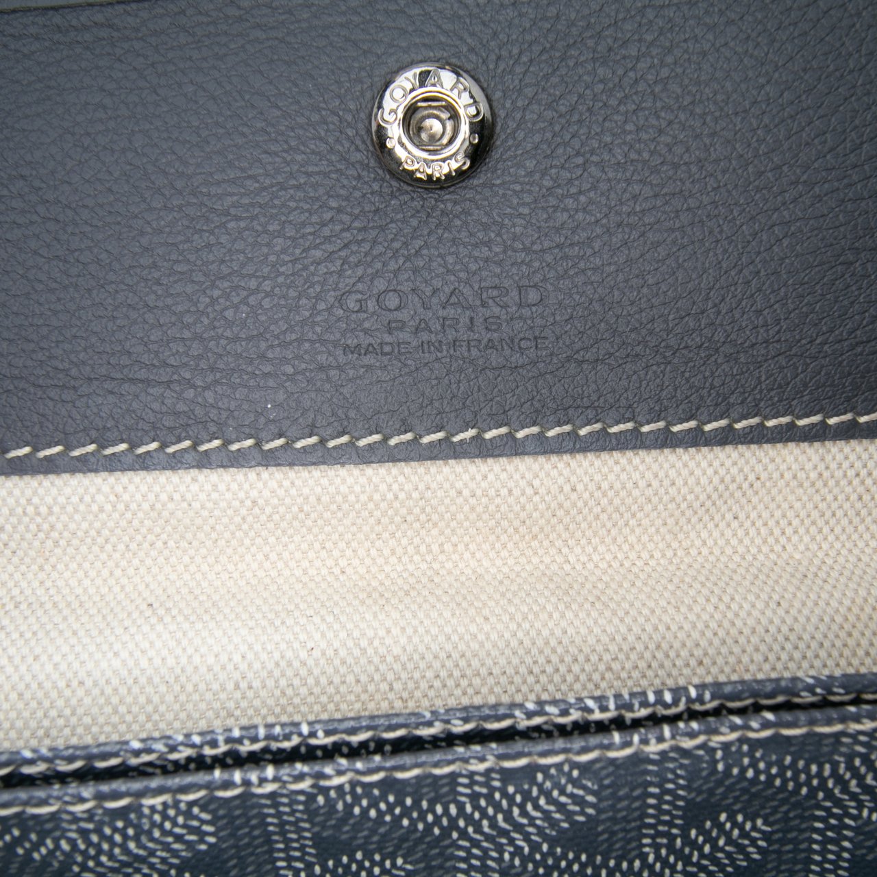 Goyard Goyardine Saint Louis GM Grijs