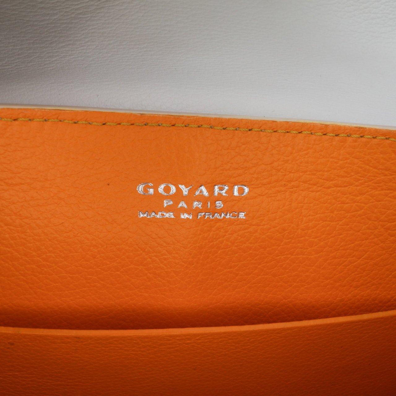 Goyard Mini Goyardine Saigon Souple Wit
