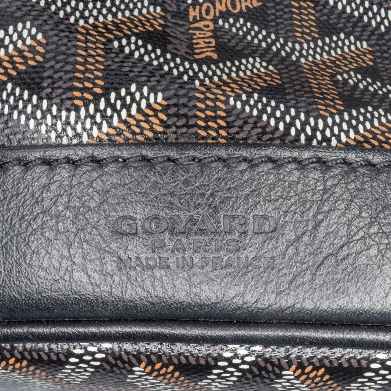 Goyard Goyardine Petit Flot Zwart