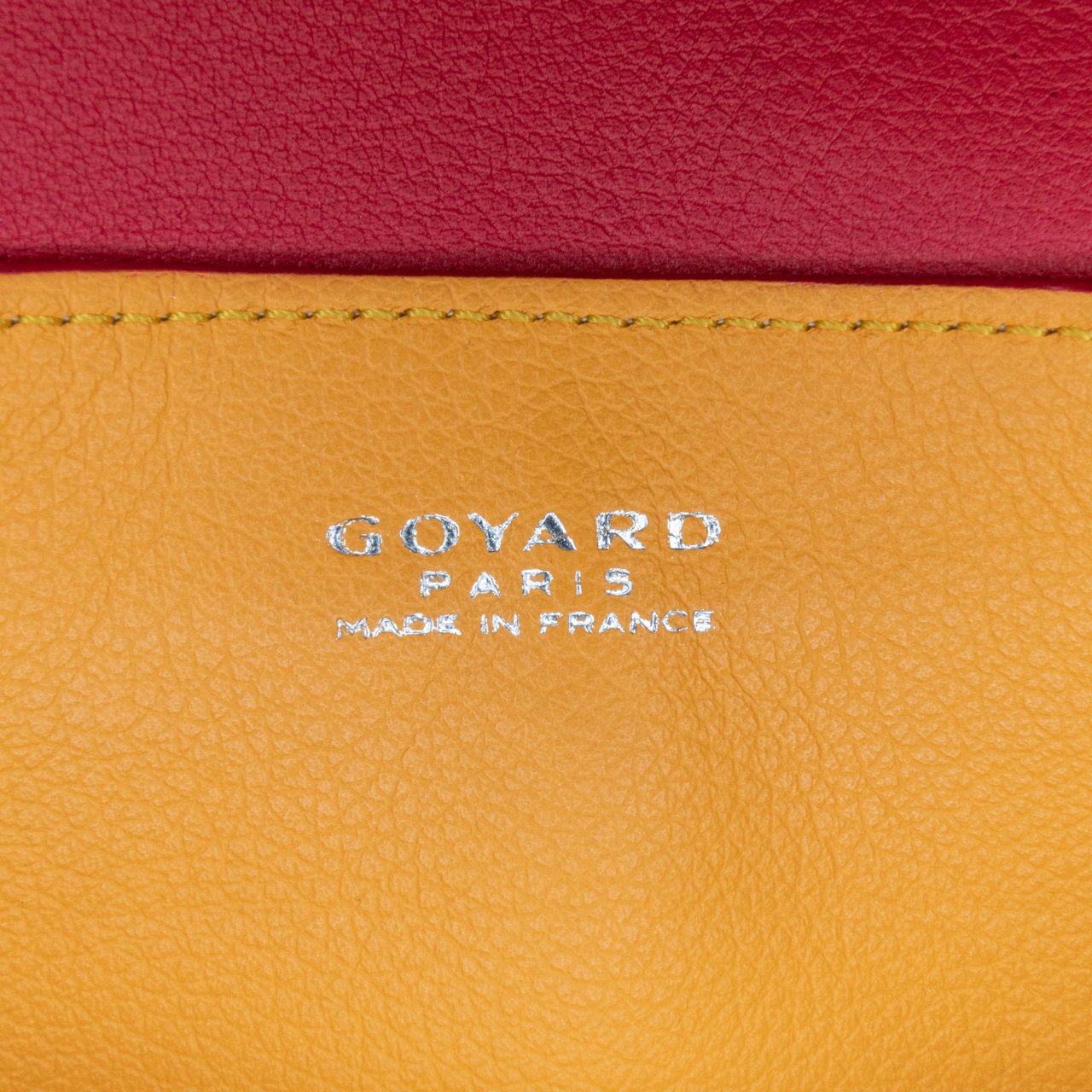 Goyard Mini Goyardine Saigon Souple Rood
