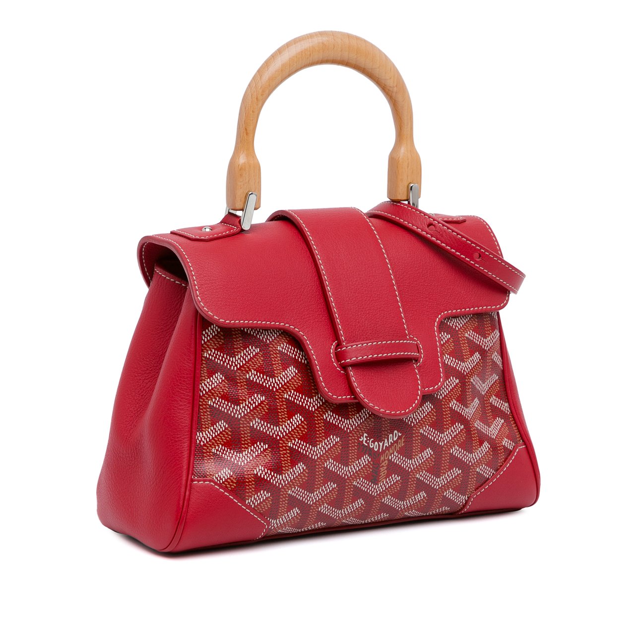 Goyard Mini Goyardine Saigon Souple Rood