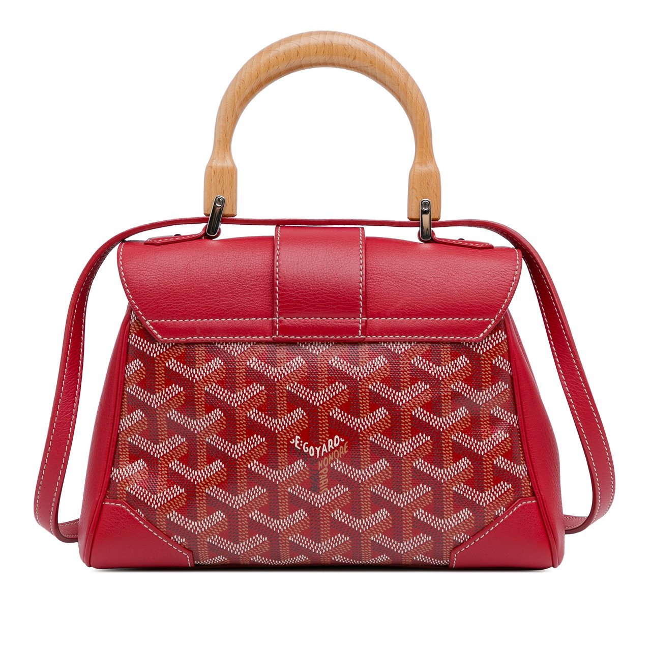 Goyard Mini Goyardine Saigon Souple Rood