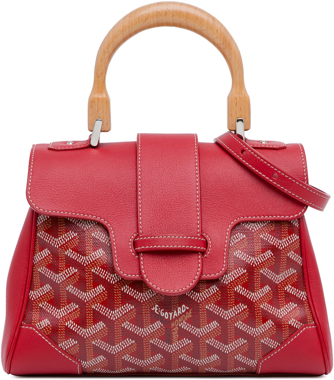 Goyard Mini Goyardine Saigon Souple Rood