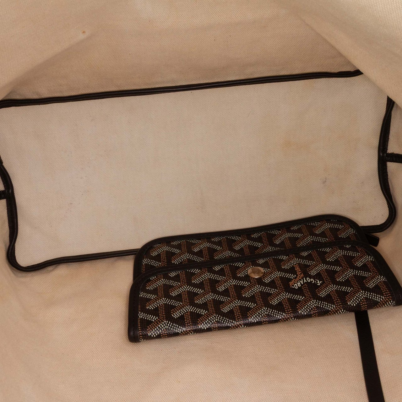 Goyard Goyardine Saint Louis PM Zwart
