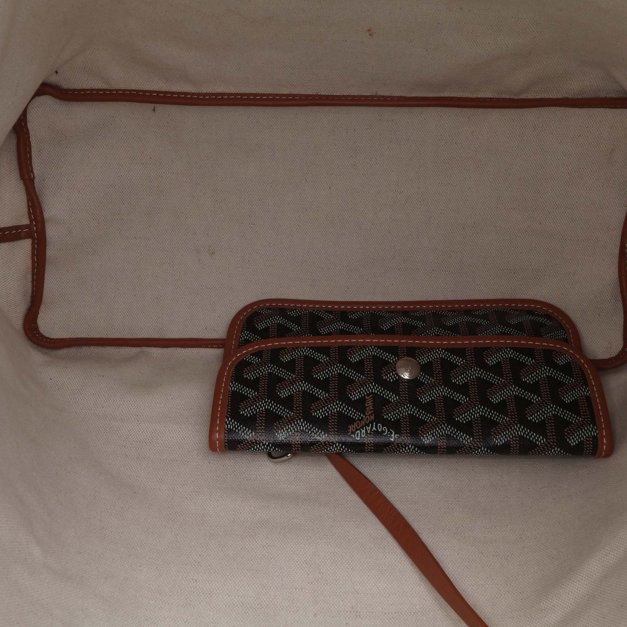 Goyard Goyardine Saint Louis PM Zwart
