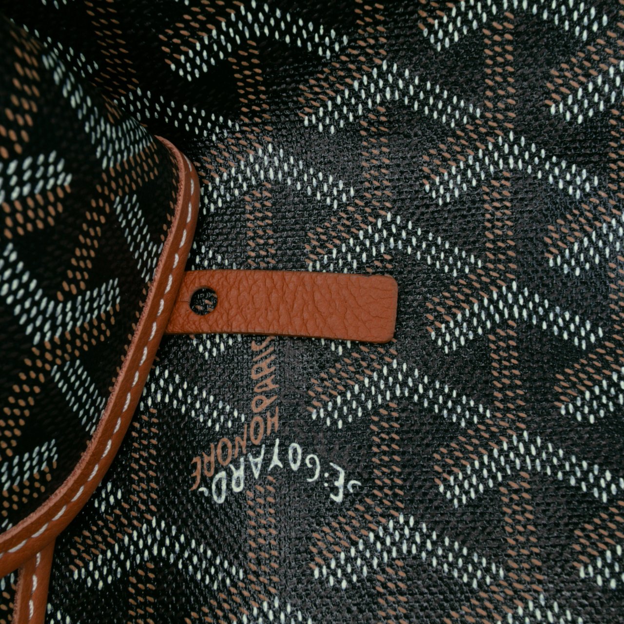 Goyard Goyardine Saint Louis PM Zwart