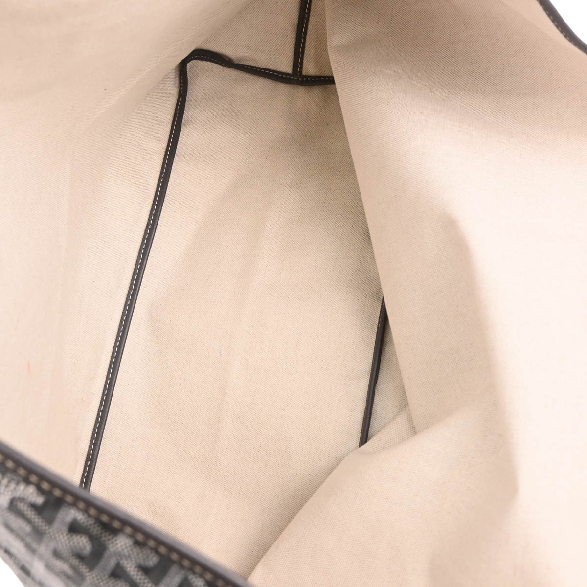 Goyard Goyard Saint Louis Tote Coated Canvas GM Grijs