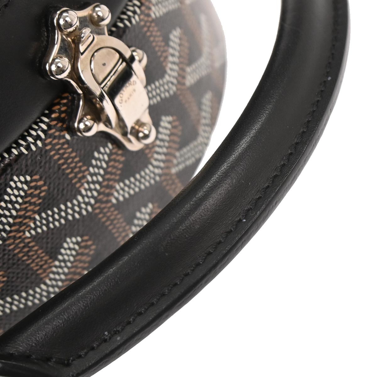 Goyard Goyard Alto Hatbox Bag Coated Canvas Bruin