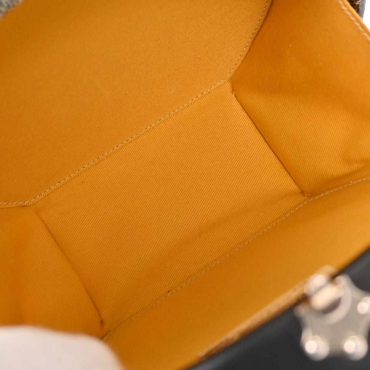 Goyard Goyard Alto Hatbox Bag Coated Canvas Bruin