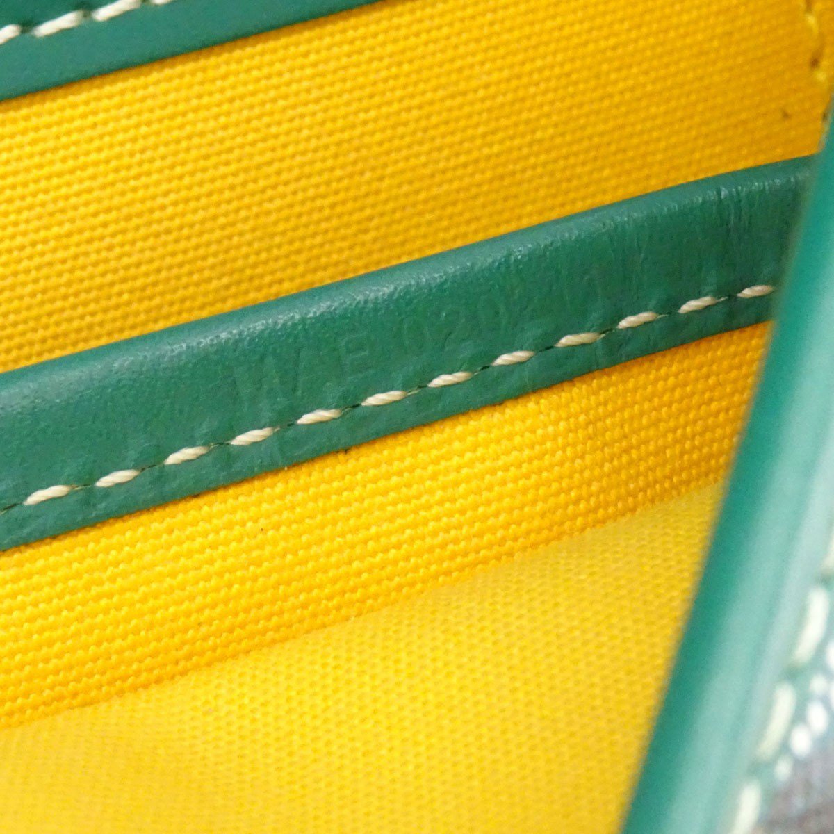 Goyard Goyard Belvedere II Messenger Bag Coated Canvas PM Groen