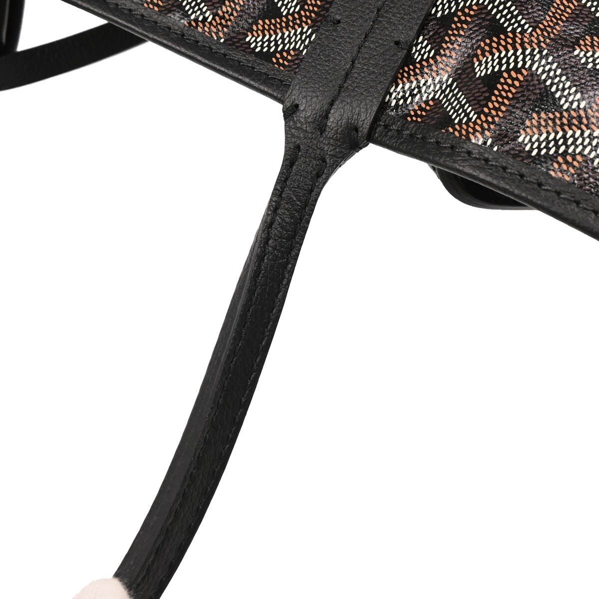 Goyard Goyard Saint Louis Tote Coated Canvas PM Zwart