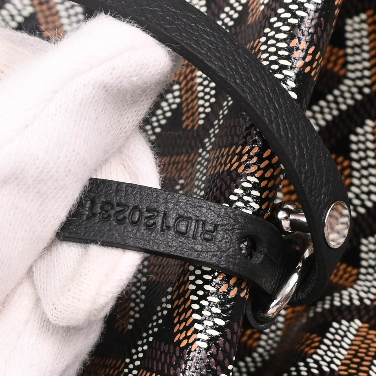 Goyard Goyard Saint Louis Tote Coated Canvas PM Zwart