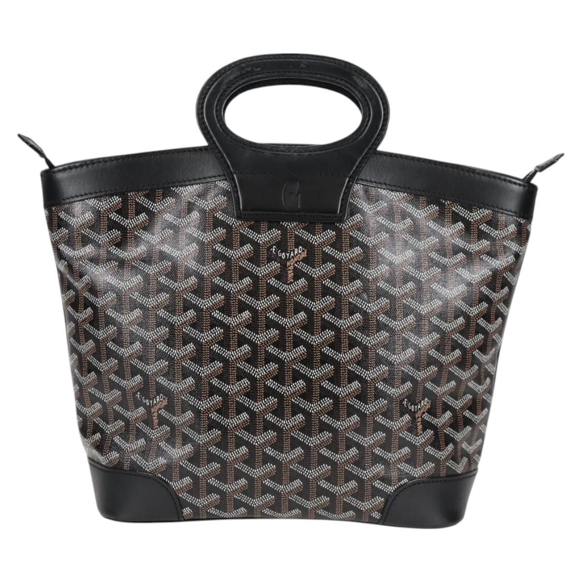 Goyard Goyard Beluga Bag Coated Canvas PM Zwart
